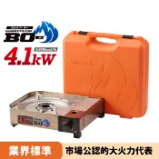 [阿爾卑斯戶外] Iwatani 日本岩谷 磁性式 遮斷式卡式爐 4.1kW 附攜帶盒 CB-AH-41N