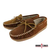 美國百分百【全新真品】MinneTonka Moccasin 鞋子 莫卡辛 印地安鞋 休閒鞋 9 10號 咖啡 G336