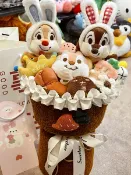 大玩家專營店 迪士尼奇奇蒂蒂松鼠玩偶花束生日禮品物女生畢業娃娃手捧花情人節