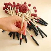 【可開發票】琴槌空靈鼓冥想樂器鋁琴木琴風鈴錘木錘橡膠鼓棒手搖音束敲棒編織