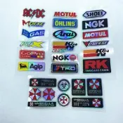 小梁部品 機車 重機 廠牌 貼紙 套貼 偉士牌 RK NGK 改裝 KN BREMBO AGV SHOEI GIVI