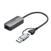 (店+)【Kamera 佳美能】2.5G 有線網路卡 USB 3.0 轉接 RJ45 網卡 2.5GbE 適用 MacBook 筆電 Switch 網路