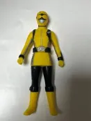 小光玩具 萬代2011出品 特命戰隊  GO BUSTERS 特命黃 10.5公分軟膠