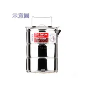 (店+)【ZEBRA 斑馬牌】斑馬多層飯盒 10cm 12cm 14cm 餐盒 多層飯盒 不鏽鋼提鍋 便當盒 多層便當盒 304不銹鋼便當盒