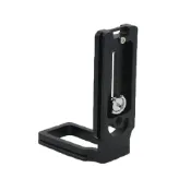 (店+)【攝彩】通用L型快拆板(相機通用款 鋁合金 直角托架 1/4螺絲 單眼相機 三腳架 雲台板 橫拍豎拍直拍側拍架)