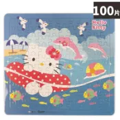旻泉精品批發網 HELLO KITTY 100片拼圖 水上遊樂園 C678043 /一個入(促120) Kitty拼圖 凱蒂貓拼圖 三麗鷗 KT 幼兒卡通拼圖 正版授權 MIT製【APP滿額下單10%點數(單一帳號最高1000點)】9/30止