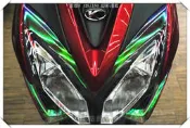  Racing S 雷霆 S 125 150  燈眉燈膜 犀牛皮 燈殼 車殼 幻彩膜 七色膜 惡鯊彩貼