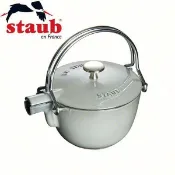 法國 Staub 鑄鐵 茶壺 水壺 1.15 L (石墨灰)    ~ 全新 現貨