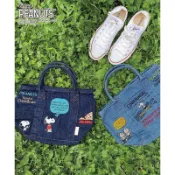 日本 史努比 rootote 多款 刺繡 手提包 托特包便當袋環保袋帆布包帆布袋手提袋購物袋學生上班Snoopy生日禮物