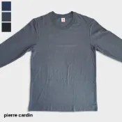 【Swan 天鵝內衣】【pierre cardin 皮爾卡登】速熱厚暖棉圓領長袖-E2150PC