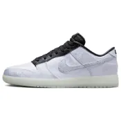 (店+)【NIKE 耐吉】FN0315-110 Fragment Design x CLOT x Nike Dunk 閃電白絲綢 三方聯名 藤原浩 潮流復古 低幫 板鞋 男女同款 白色 nike男鞋 男運動鞋 nike女鞋 運動鞋女 休閒鞋