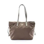 【DOKODEMO】[二手] Prada PRADA 手提包 TESSUTO SAFFIANO BR4001 尼龍 Saffiano 皮革手提包 女士二手 A