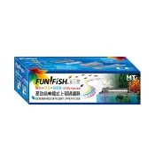 【FUN FISH 養魚趣】1.5尺伸縮式上部過濾槽-透明-含上部馬達+石英陶瓷環+條狀活性炭(底座可伸縮39-60cm)