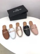 COACH專櫃2024最新款穆勒女拖鞋35-40