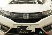 Dr. Color 玩色專業汽車包膜 Honda Fit 高亮黑/黑carbon_水箱護罩 /後視鏡/車頂/BC柱