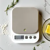 (店+)水平儀電子秤3000g/0.1g｜高精度料理秤・內建水平氣泡校正・咖啡實驗電子秤・繁體中文操作