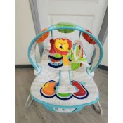 🎀MT玩具出租🎀費雪 Fisher-Price 踢踢腳鋼琴安撫躺椅 安撫躺椅 震躺椅 嬰兒 嬰兒搖椅出租 台中安撫椅出