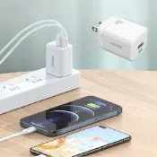 NISDA GaN 35W氮化镓PD超快速充電電源供電器(1C+1A孔) DQ-350 兩色可選