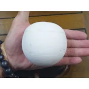 §能量礦石§ 人造品宗教礦物 白金剛舍利石82-83mm 俗稱白力泥 每顆850元重量1100-1150g  金剛舍利