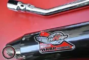 武田 WRRP 黑鈦 鯉魚 嘴 排氣管HD 150 野狼 KTR 雲豹 MY125 灰狼 AIR 150 酷龍 T1 2