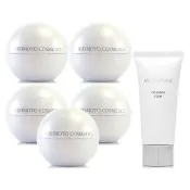 【MIKIMOTO 御木本】美肌保養粉6g*5-團購組 - 贈洗面乳30g (專櫃公司貨)