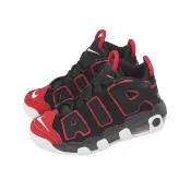 【NIKE 耐吉】休閒鞋 Air More Uptempo PS 中童 童鞋 黑 紅 大AIR(FB1343-001)