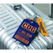 ~小小牛瑪奇朵N~Standard Products 國際機場代碼 行李吊牌 行李掛牌  JFK FRA CDG