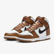 【NIKE 耐吉】運動鞋 休閒鞋 女鞋 W NIKE DUNK HIGH NN Light British Tan 咖褐色 高筒(FV5960200)