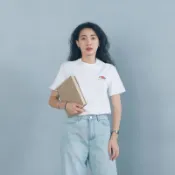 Fruit of the loom『彩色左胸小圖T』水果牌 白.丈青.軍綠.灰色 台灣總代理