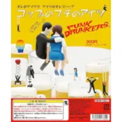 現貨 KITAN 奇譚 PUNK DRUNKERS 怪客杯緣子一代 原色 全七款 隱藏 搭肩 面具 比基尼 扭蛋