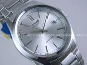 附發票 台灣卡西歐保公司貨【時間光廊】CASIO 卡西歐 經典錶 釘面 銀白底 MTP-1183A-7A
