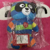 Why 1/2童裝 收藏家 絕版品彩條熊貓玩偶-F1