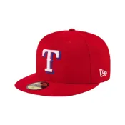 NEW ERA 59FIFTY 5950 MLB 球員帽 德州 遊騎兵 紅 棒球帽 鴨舌帽【TCC】