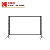 柯達旗艦館 100吋 居家、戶外、露營投影布幕支架組 適用於KODAK 柯達投影機系列