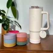 【防滑保護套】星巴克史丹利水杯保溫杯配件 杯套 矽膠底座 冰霸杯杯套 防滑杯墊 矽膠杯套 保溫杯保護套 耐熱隔熱 杯底保