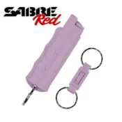 2館 生存遊戲 SABRE 快拆 水柱型 防身 噴霧器 消光紫 ( 防狼兒童催淚瓦斯噴霧劑鎮暴警用武器求救逃生甩棍歹徒