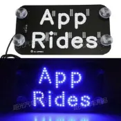 【品質保固】app rides 指示燈帶開關的拼車順風的士燈車頂燈usb 5v裝飾燈
