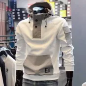 打底秋冬季長袖青年套頭網紅潮ins連帽衛衣加厚短款修身男潮12大學T 大學T長袖 oversize帽T 純棉 寬鬆大學T