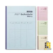 (店+)凱利迪2027年16K工商日誌(顏色隨機出貨)【九乘九文具】日誌 16K筆記本 紀錄本 2027年 辦公室文具 工商日誌