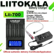 台灣公司出貨 Liitokala 多功能電池充電器 21700/18650內阻測試儀 檢測電池容量 多功能充電器