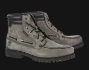 【美國Levi s】Timberland Moc Toe 灰色麂皮高筒 雷根鞋 百搭 短靴 休閒皮鞋 賠售8.5M現貨