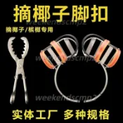 海南爬椰子樹腳扣摘檳榔神器老式摘果工具設備儀器裝備摘椰子