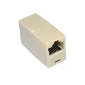 RJ45 8P8C網路線連接頭母母頭直通頭 鍍金