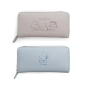 Peanuts 史努比長夾-Norns Original Design Snoopy 皮質拉鍊長夾