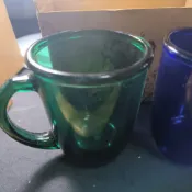 杯 台灣玻璃館 金馬迎春對杯