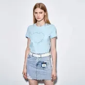 【iROO】牛仔短裙