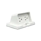 【朝日電工】防雨型接地雙插座組-屋外型(防水插座)