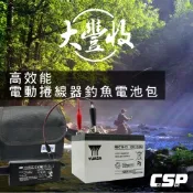 【CSP進煌】MIYA電動捲線器專用電池充電組REC15-12 (12V15AH)
