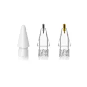 (店+)Apple pencil 替換筆頭 筆尖 觸控筆 金屬改造筆尖(原配款觸控筆透明筆頭 適用 1代 2代)