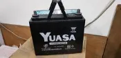 @二手中古電池@ YUASA 55B24L-SMF 免保養汽車電池 數值漂亮，品項優